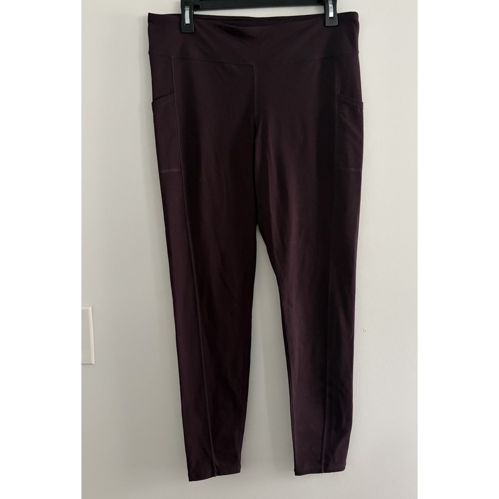J Jill Out&About ActivePerformance High Rise Long Pull-On StretchyLeggingsSize M
